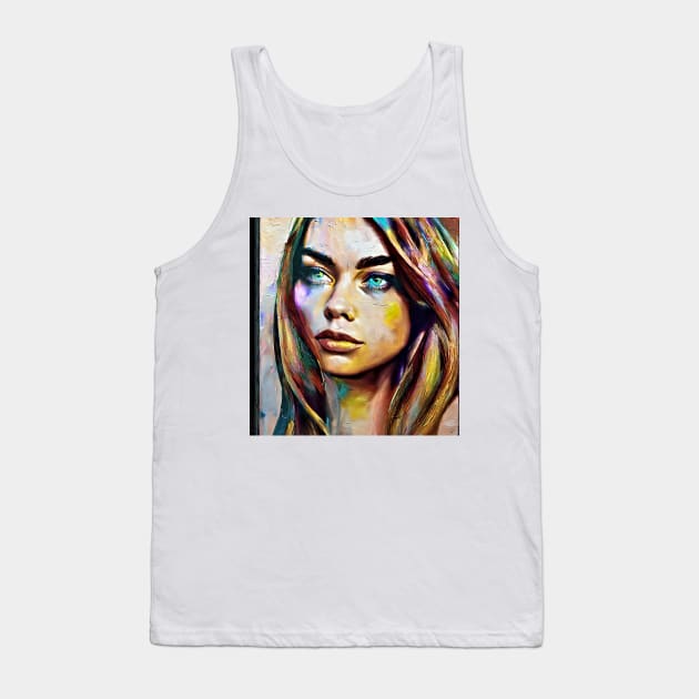 Golden Denise Tank Top by bogfl